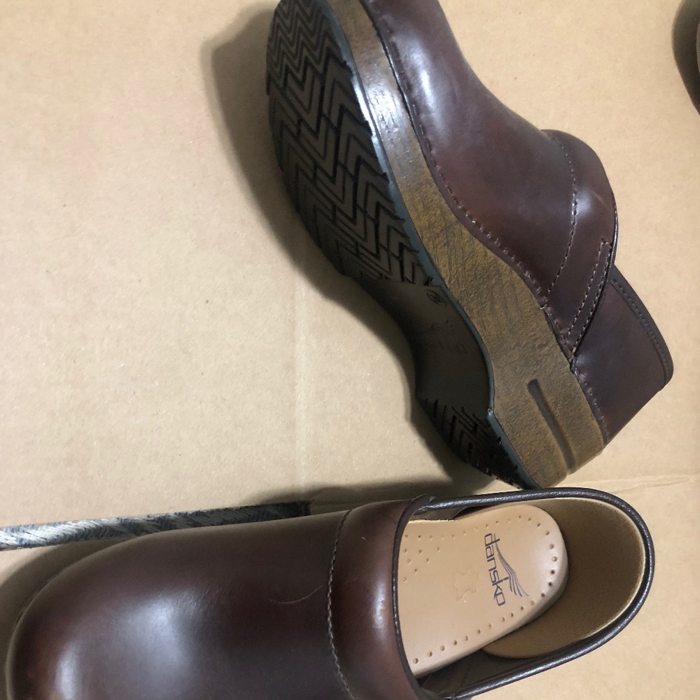 Dansko Brown Clogs Never Worn - image 3